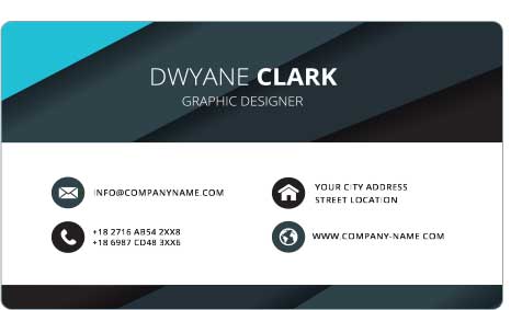 名刺用カードデザインOM28